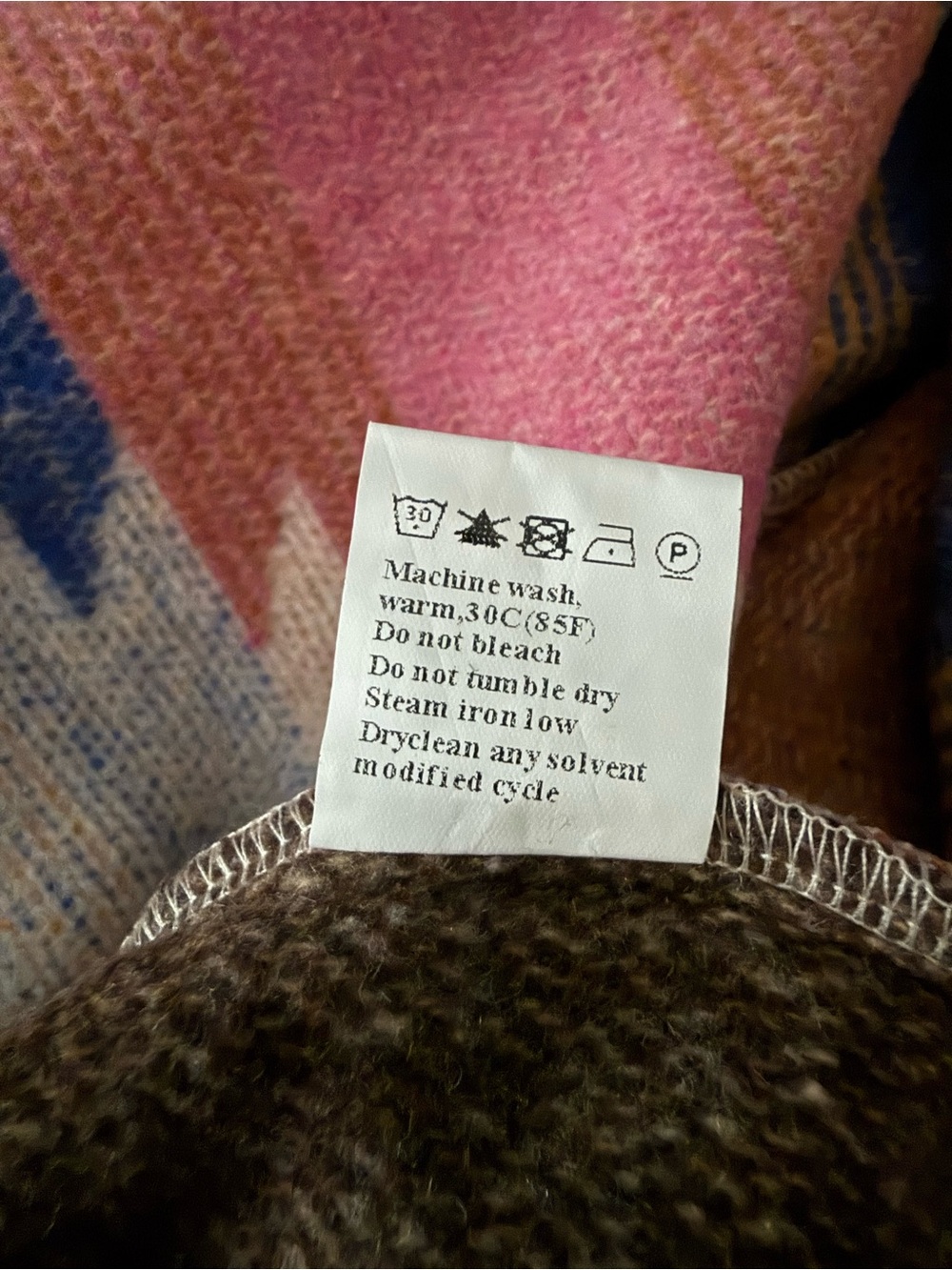 Southwestern Button-Front Women’s Cardigan Jacket - Multicolor - Picture 7 of 7